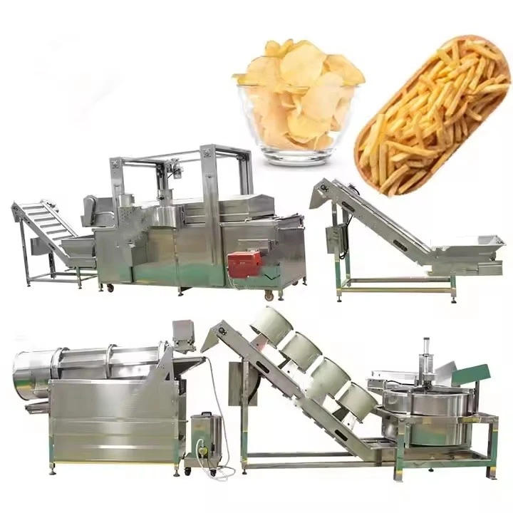 Automatic Potato Chips Production Line Automatic Potato Chips Production Line