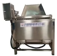 Nồi chiên chuối băng tải liên tục